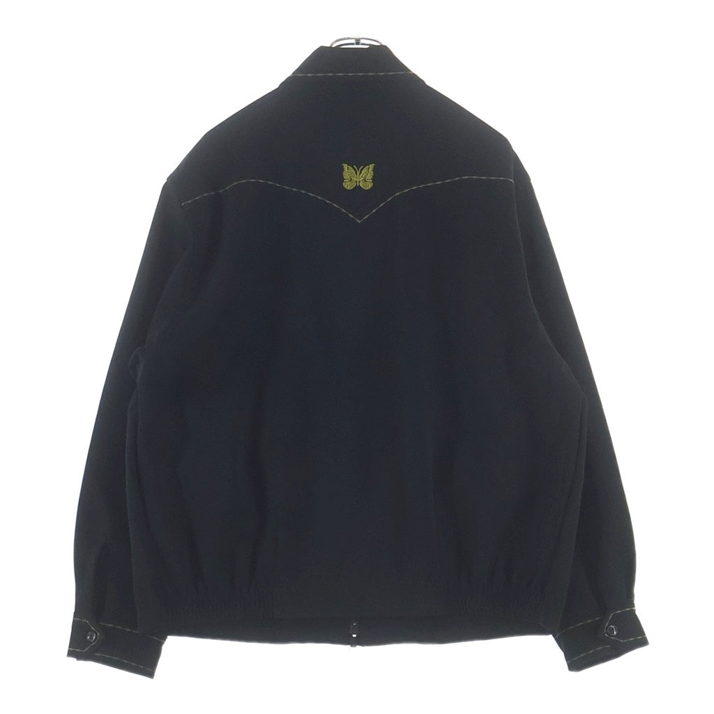 Needles(ニードルス) 23AW Western Sport Jacket ウエスタン スポーツ ジャケット トラックジャケット ブラック NS148