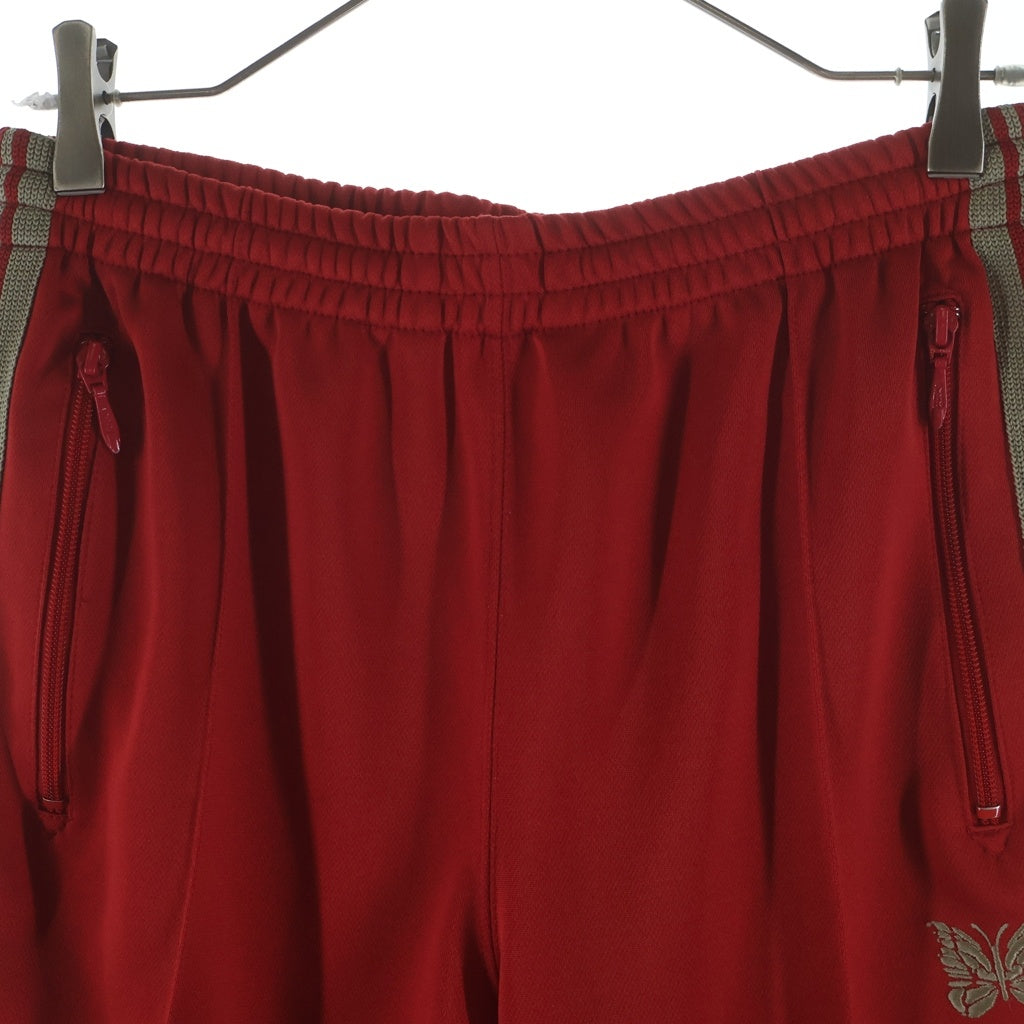 Needles(ニードルス) Narrow Track Pant Poly Smooth ナロー トラックパンツ ポリスムース レッド KP221