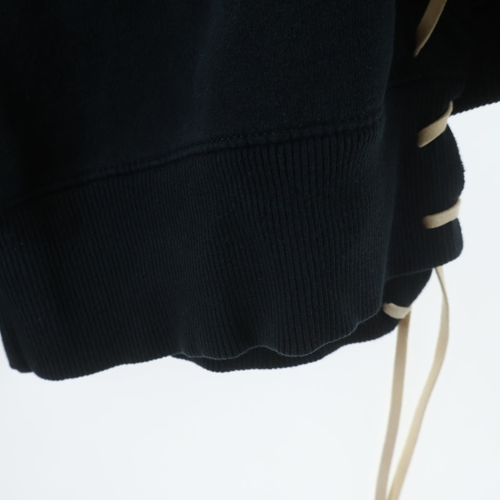 DISCOVERED(ディスカバード) ×NEWSED Sweatshirt チャンピオン 再構築 リメイク クルーネックスウェットトレーナー ブラック DC NS-CU