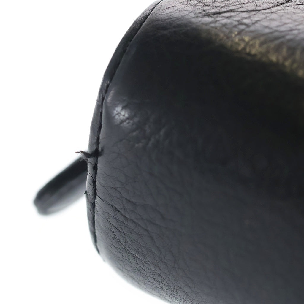 CHROME HEARTS(クロムハーツ) EYEWEAR CASE アイウェアケース レザー ジップ メガネケース ブラック