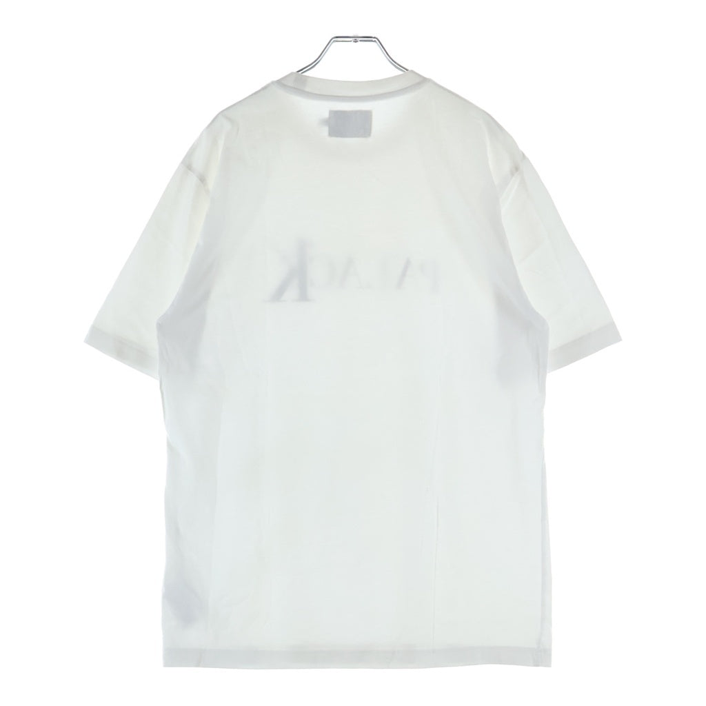 Palace Skateboards(パレススケートボーズ) 22SS ×CALVIN KLEIN SS LOGO TEE EMBROID パレス プリントロゴ 半袖Tシャツ カットソー グレー 40317UC
