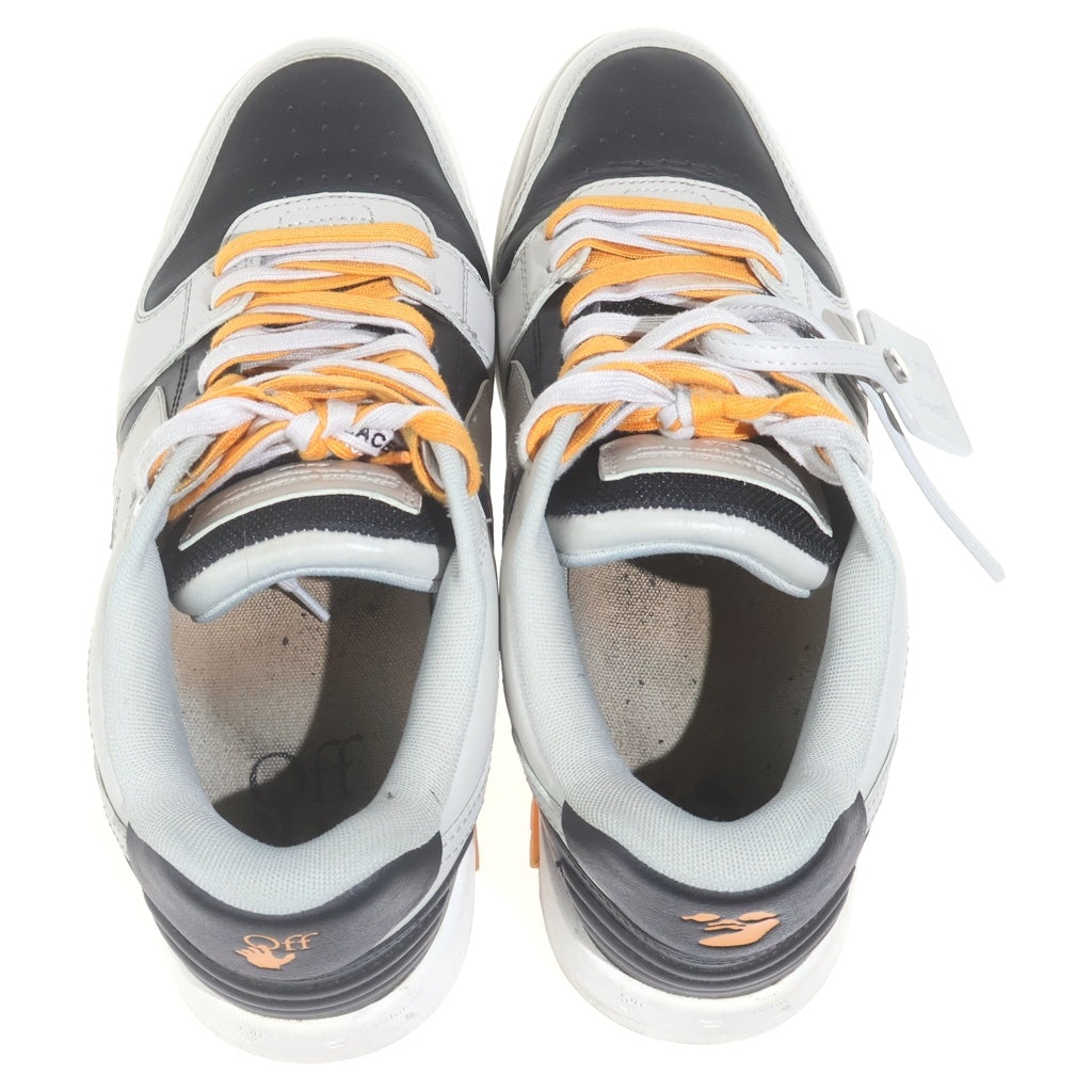 OFF-WHITE(オフホワイト) Out of Office Sneaker ローカットスニーカー グレー/オレンジ OMIA189S23LEA0040510