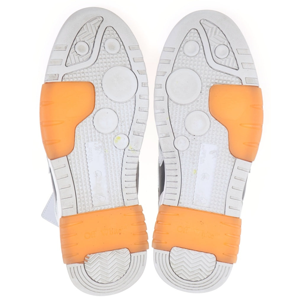 OFF-WHITE(オフホワイト) Out of Office Sneaker ローカットスニーカー グレー/オレンジ OMIA189S23LEA0040510