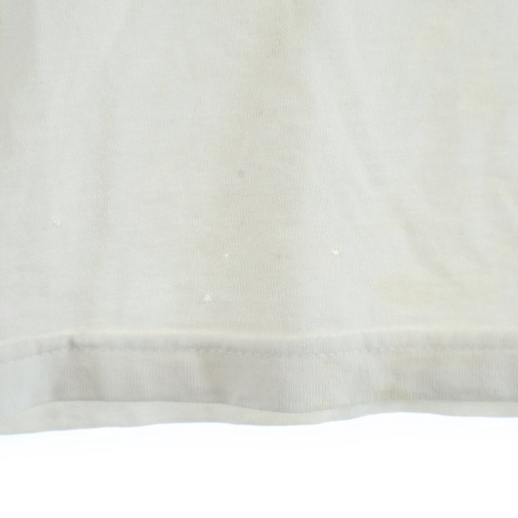 CHROME HEARTS(クロムハーツ) OLD Vine Dagger S/S Horseshoe Crewneck オールド ヴァインダガー ホースシュー バックロゴ クルーネック半袖Tシャツカットソー ホワイト