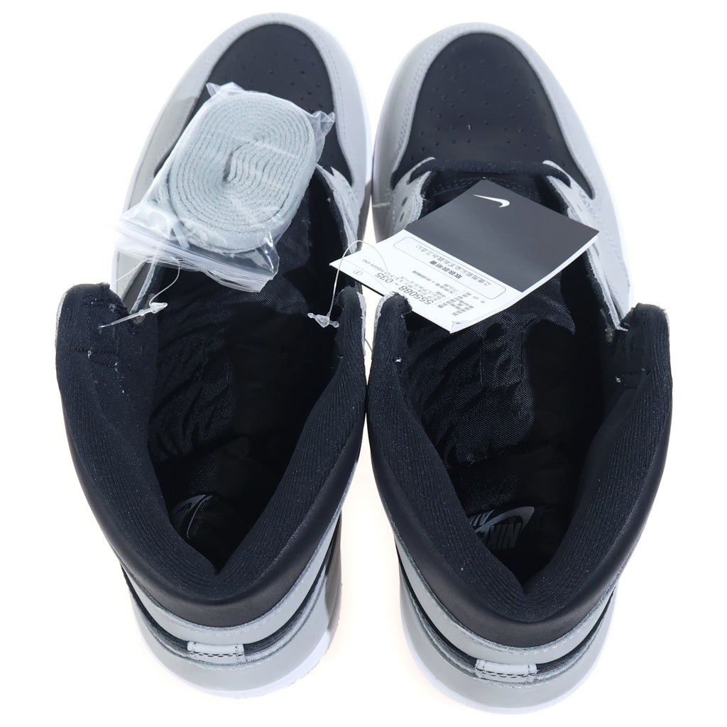 NIKE(ナイキ) AIR JORDAN 1 RETRO HIGH OG SHADOW 2.0 エア ジョーダン シャドウ ハイカットスニーカー グレー/ブラック US11/29cm U555088-035