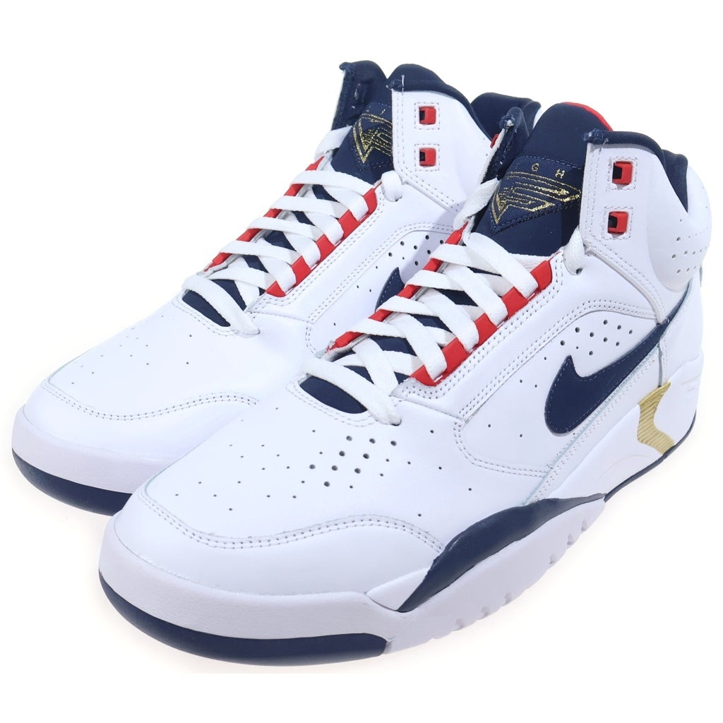 NIKE(ナイキ) Air Flight Lite 2 Mid Olympic エアフライト ライト2 ミッド オリンピックミッドカットスニーカー ホワイト US10.5/28.5cm DJ2518-102