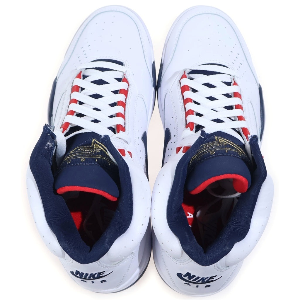 NIKE(ナイキ) Air Flight Lite 2 Mid Olympic エアフライト ライト2 ミッド オリンピックミッドカットスニーカー ホワイト US10.5/28.5cm DJ2518-102