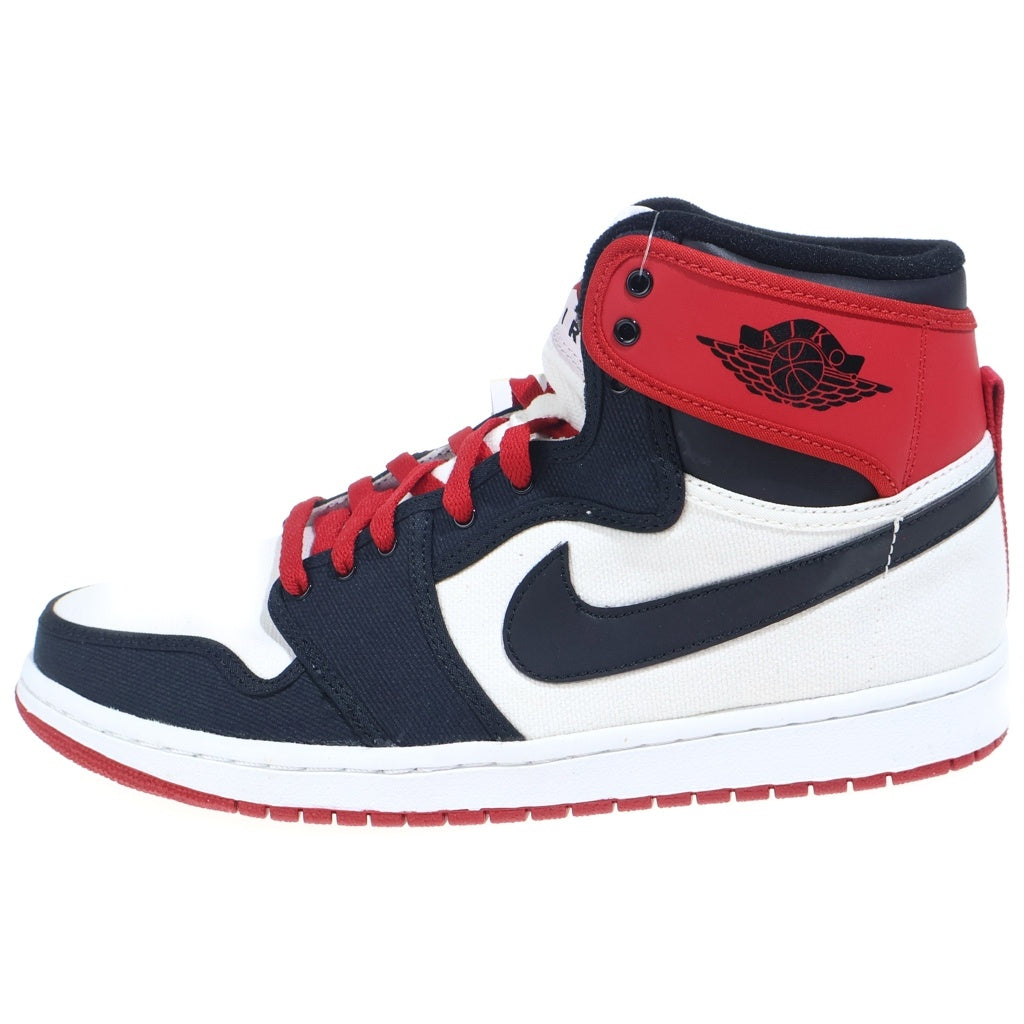 NIKE(ナイキ) Air Jordan 1 Retro High KO White/Black Varsity Red ナイキ エアジョーダン1 レトロ ハイ KO バーシティ レッド ハイカットスニーカー US11/29CM