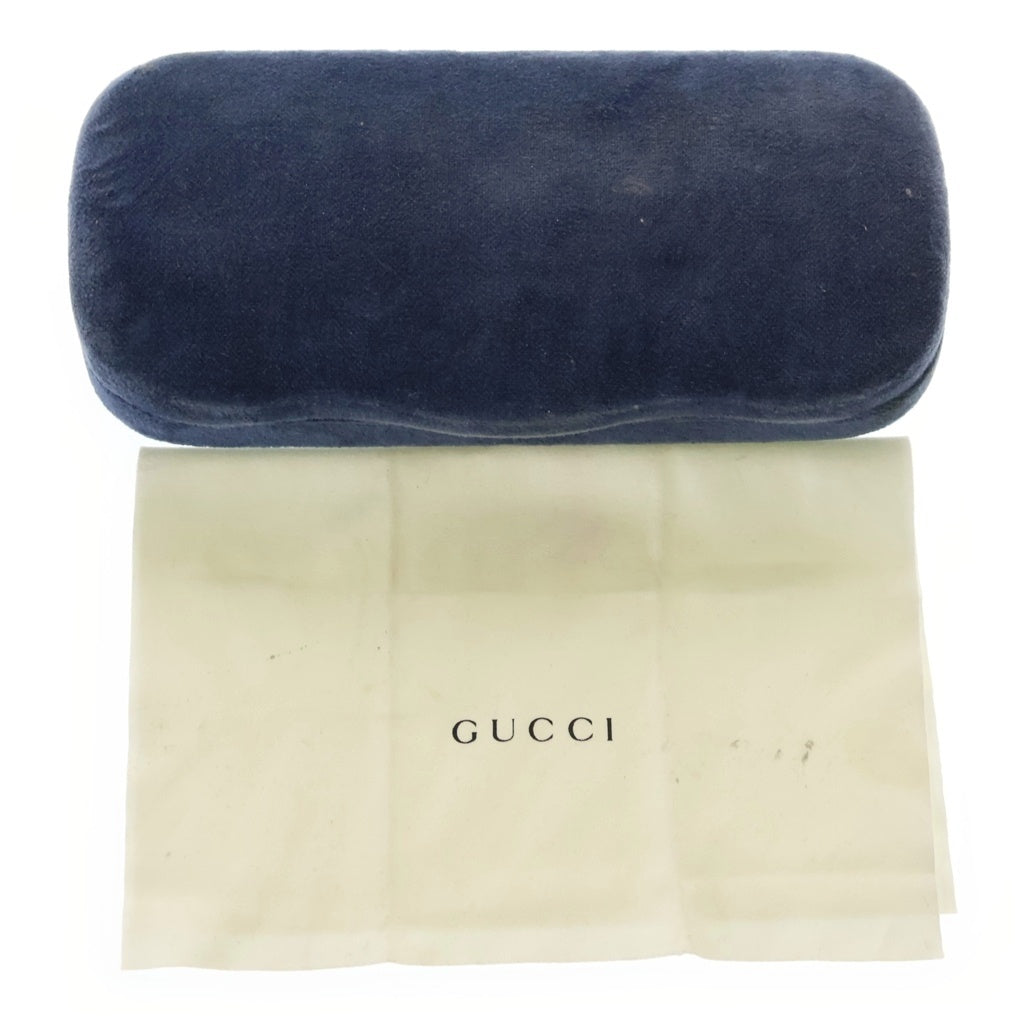 GUCCI(グッチ) アジアンフィット バタフライ型 ラウンド サングラス アイウェア メガネ 57□16-145 ブラウン GG0765SA