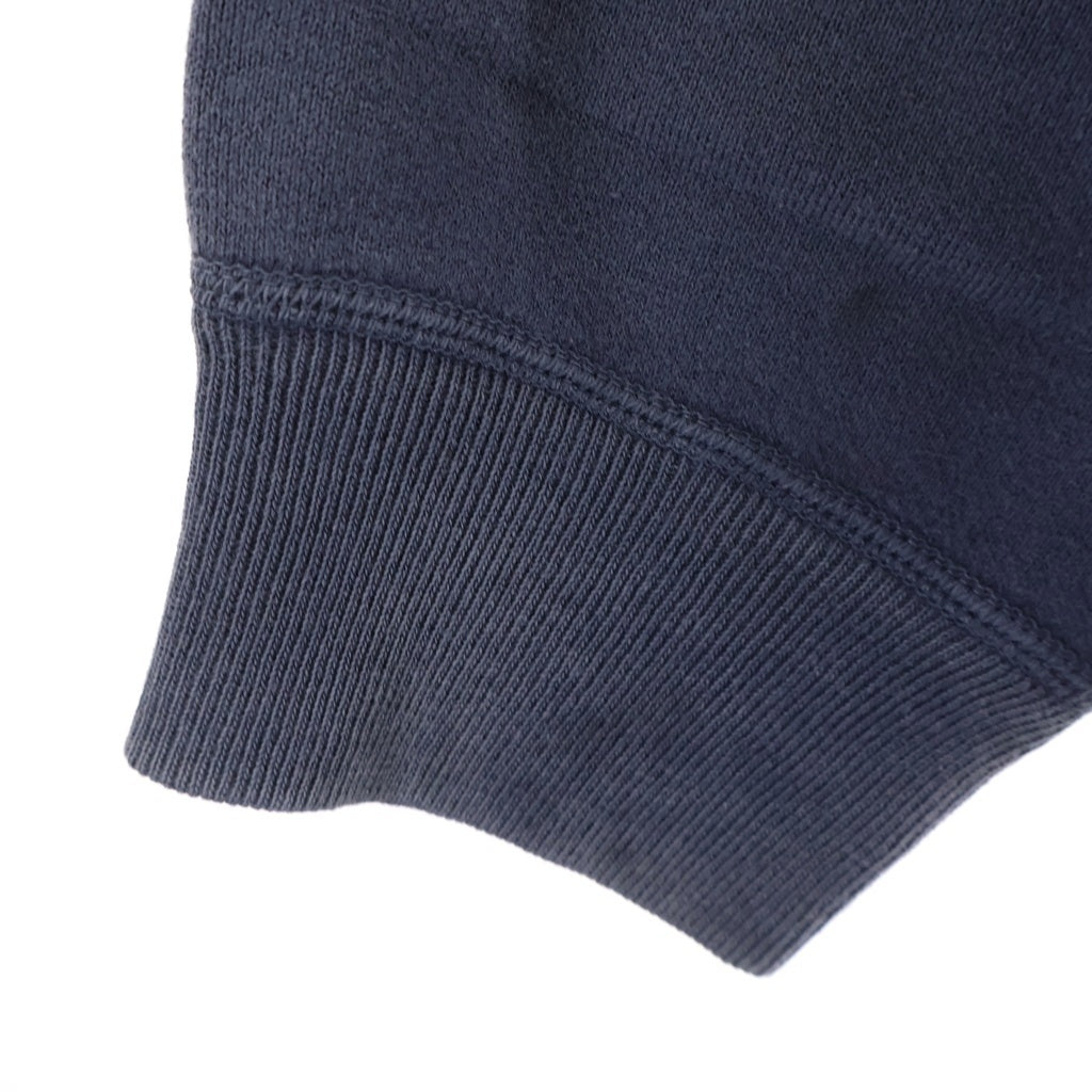 NO BRAND(ノーブランド) mononoke・made【モノノケ・メイド】26SS CREW NECK SWEAT 虎 タイガー プリント クルーネックスウェットトレーナー ネイビー MT-MK8-0000-014