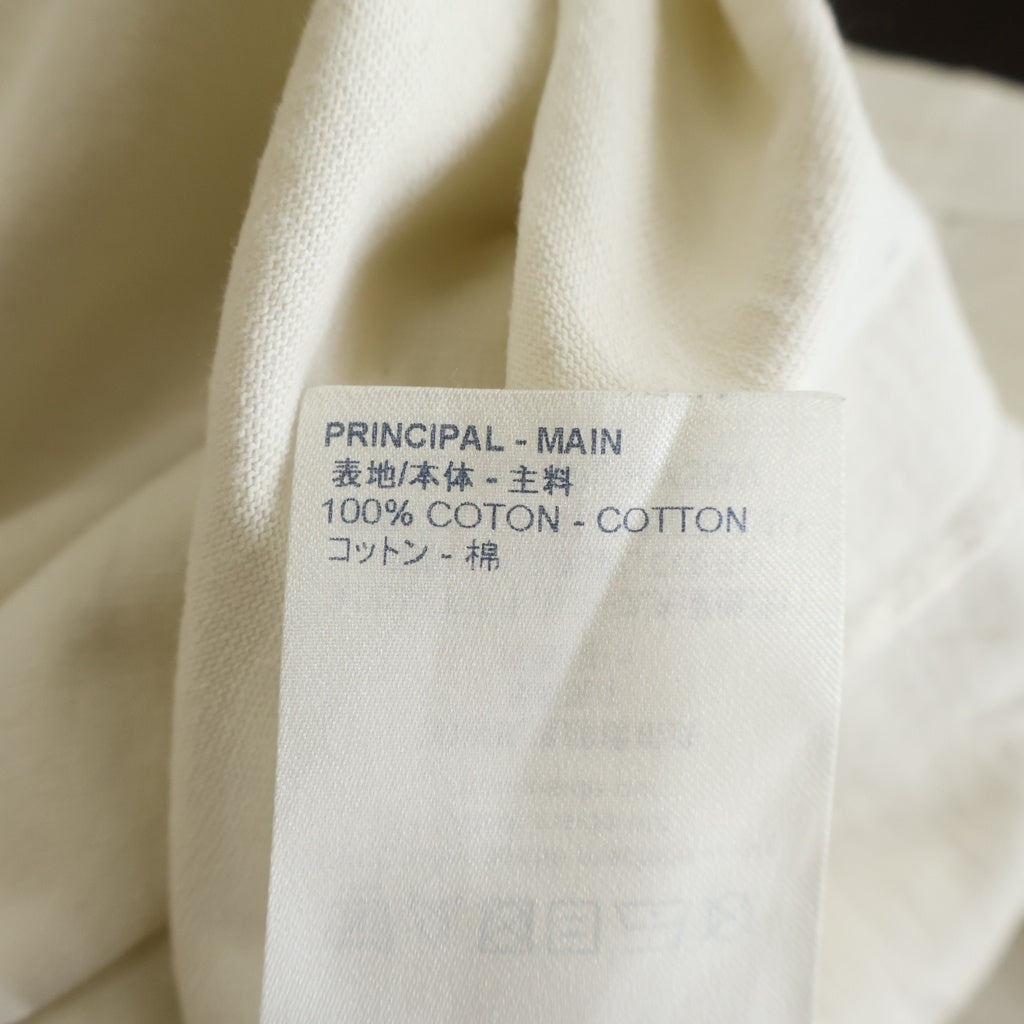 LOUIS VUITTON(ルイヴィトン) 20SS LVプレーン プリント クルーネック半袖Tシャツカットソー ホワイト RM201G NPL HIY38W