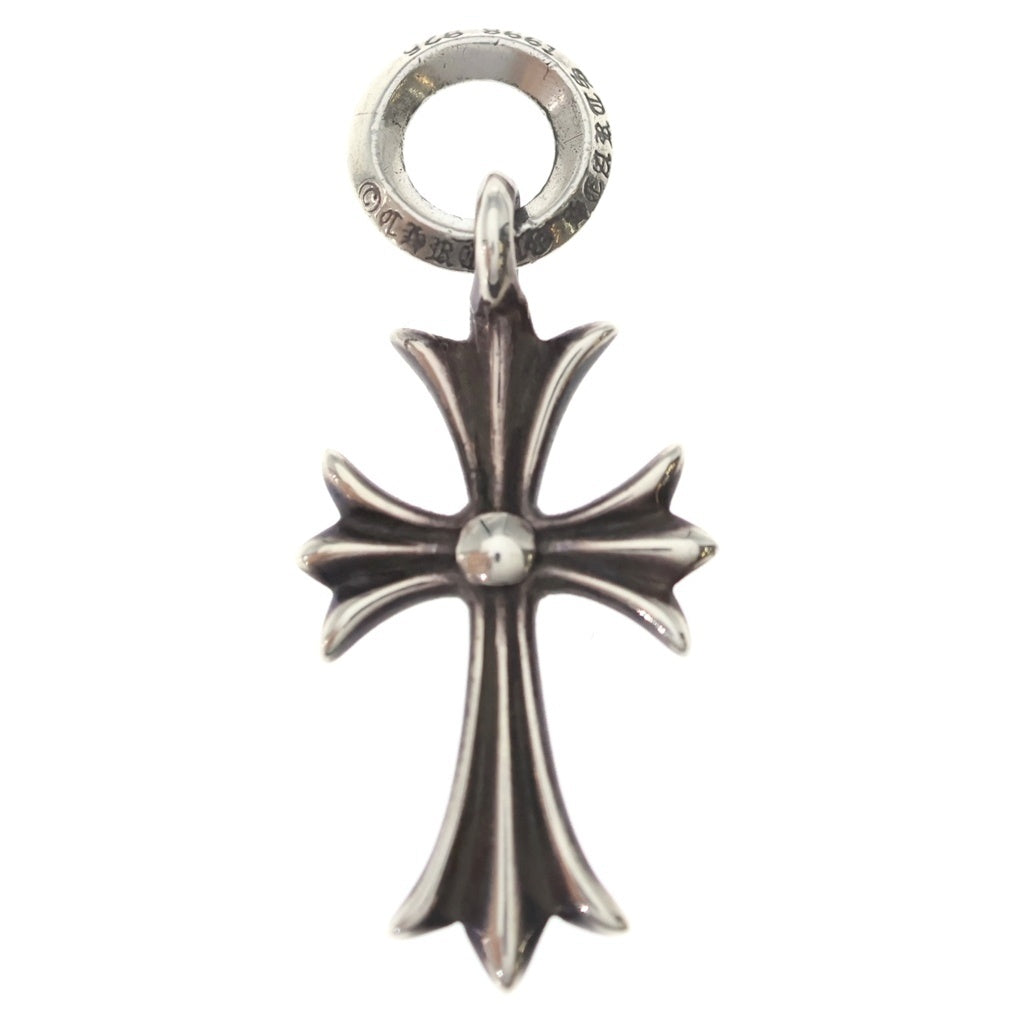 CHROME HEARTS(クロムハーツ) TINY CH CROSS タイニーCHクロス チャーム ネックレストップ シルバー BCA382