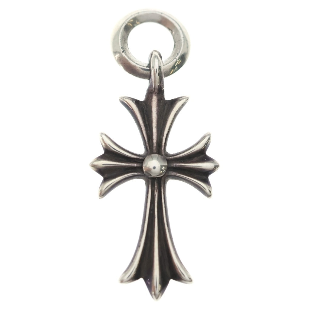 CHROME HEARTS(クロムハーツ) TINY CH CROSS タイニーCHクロス チャーム ネックレストップ シルバー BCA382