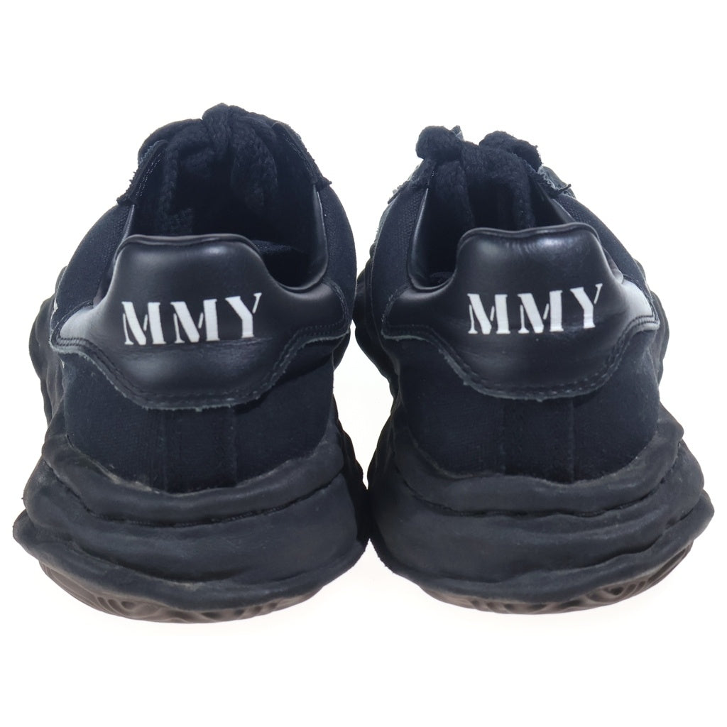 MAISON MIHARAYASUHIRO(メゾンミハラヤスヒロ) BLAKEY original stc sole canvas lowcut sneaker ブレイキー オリジナルソール キャンバス ローカットスニーカー ブラック A08FW735