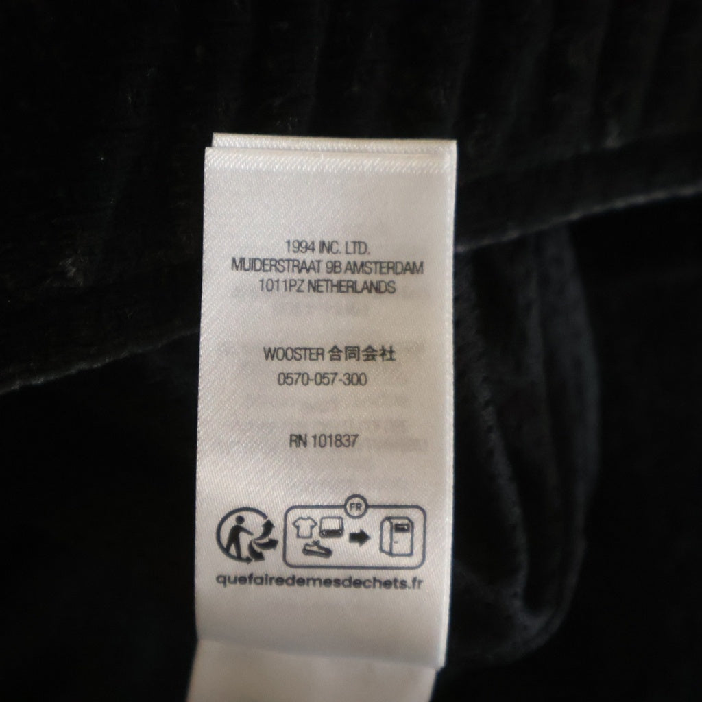 SUPREME(シュプリーム) 26SS Velour Mesh Track Pants ベロアメッシュトラックパンツ ブラック