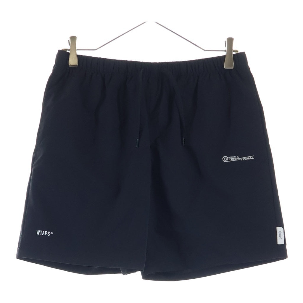 WTAPS(ダブルタップス) 25SS NYLON. TUSSAH. PERTEX? ナイロンパンツ ショーツ ブラック 251CWDT-PTM09
