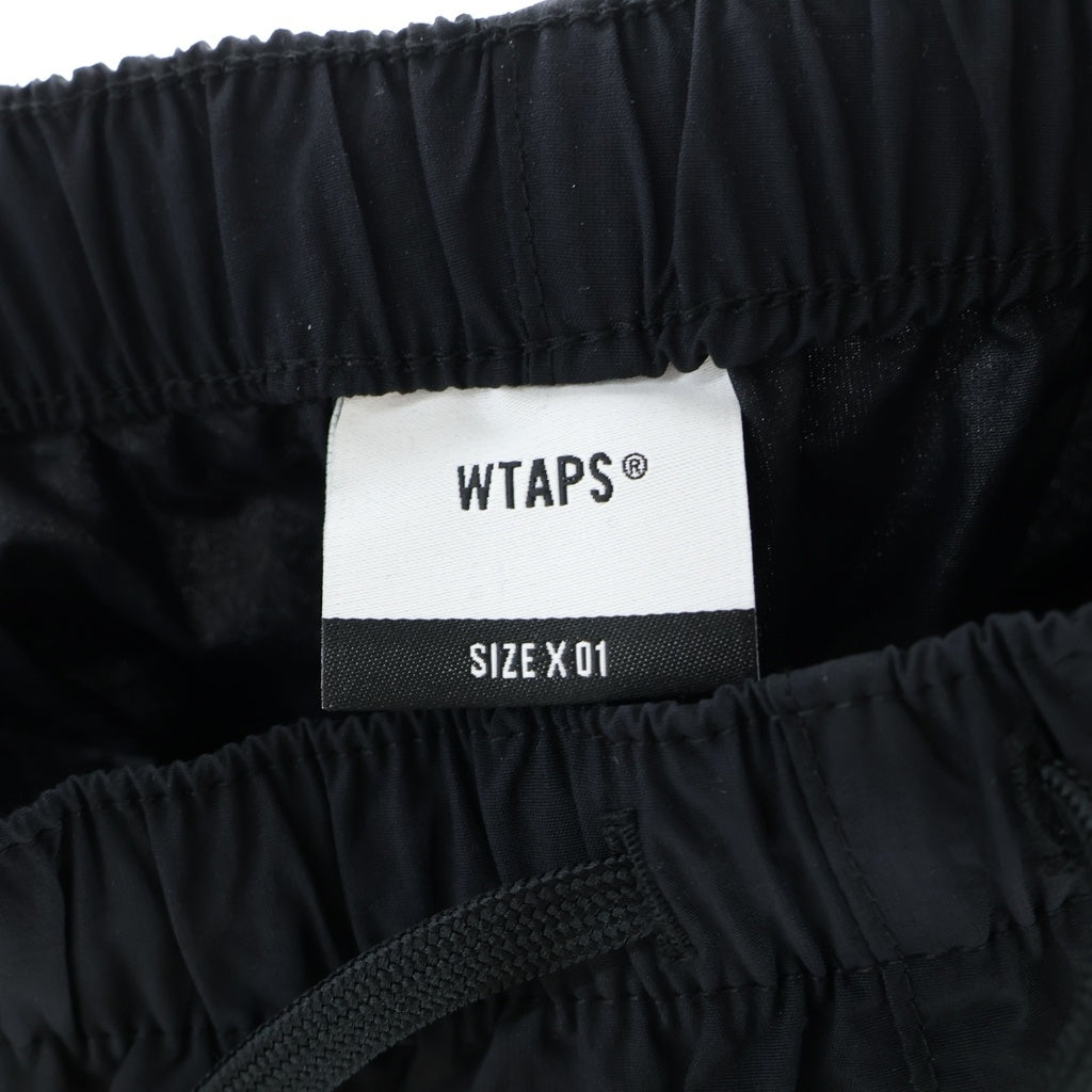 WTAPS(ダブルタップス) 25SS NYLON. TUSSAH. PERTEX? ナイロンパンツ ショーツ ブラック 251CWDT-PTM09