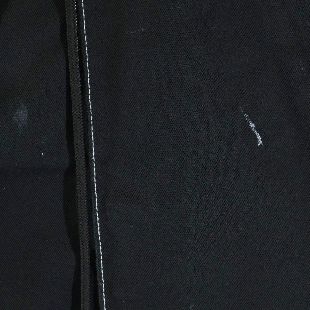 SyuMan(シューマン) 22AW ×Dickies COLOR LINE PANTS カラーラインパンツ トラウザーパンツ ブラック YO-B22sw-17