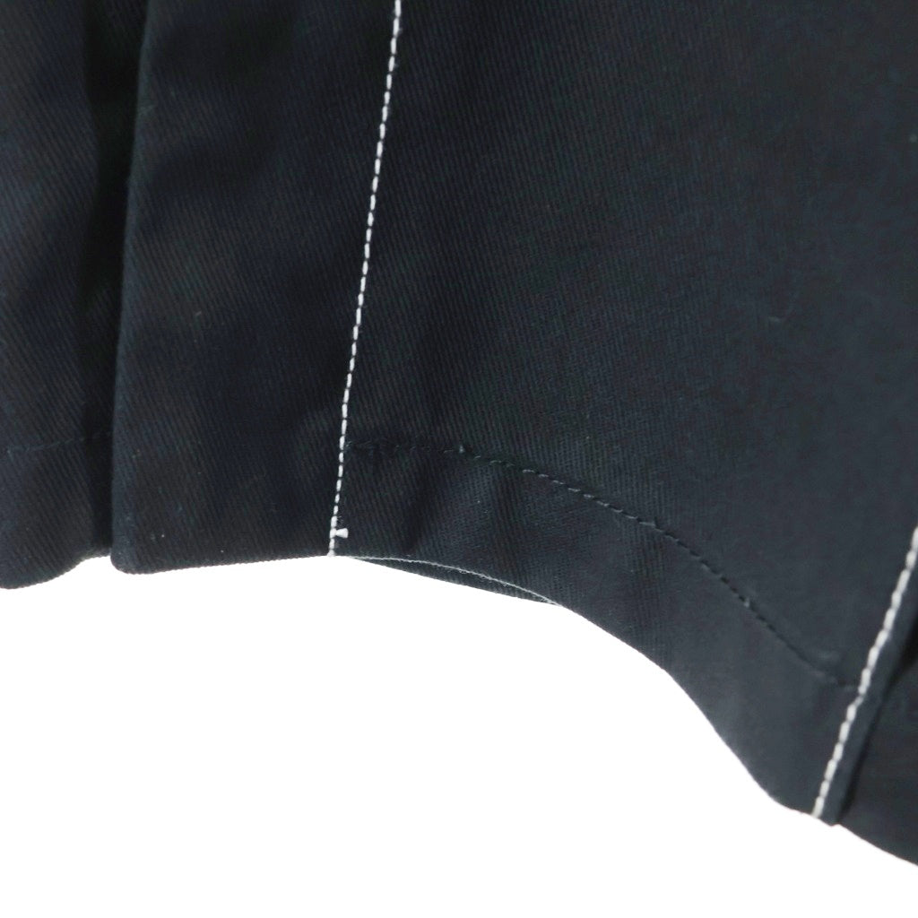 SyuMan(シューマン) 22AW ×Dickies COLOR LINE PANTS カラーラインパンツ トラウザーパンツ ブラック YO-B22sw-17