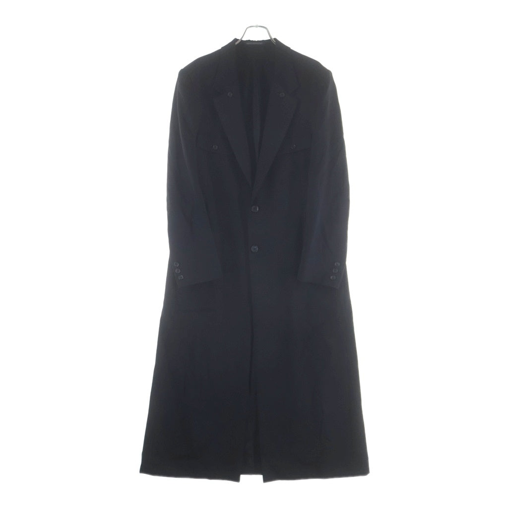 Yohji Yamamoto POUR HOMME(ヨウジヤマモト プールオム) 23AW 重ね衿3BSJ ウールテーラードジャケット ブラック HJ-J19-100