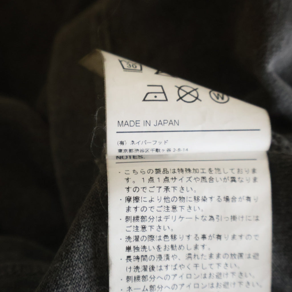 NEIGHBORHOOD(ネイバーフッド) ピグメントダイ クルーネック半袖Tシャツカットソー グレー 252FPNH-CSM07