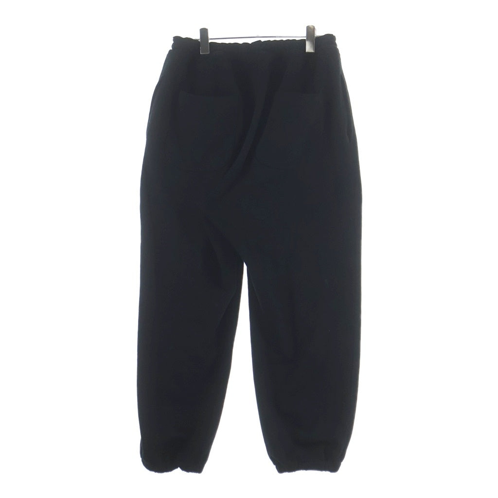 COMME des GARCONS HOMME(コムデギャルソンオム) HOMME SWEAT PANTS ロゴ プリント スウェットパンツ ブラック HP-P104