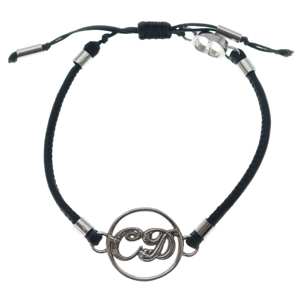 DIOR(ディオール) ×Kenny Scharf Bracelet ケニーシャーフ カーフスキン ブレスレット シルバー/ブラック