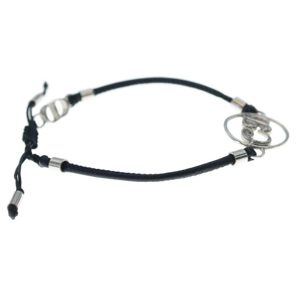 DIOR(ディオール) ×Kenny Scharf Bracelet ケニーシャーフ カーフスキン ブレスレット シルバー/ブラック