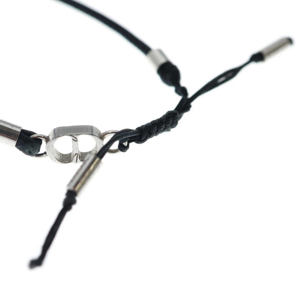 DIOR(ディオール) ×Kenny Scharf Bracelet ケニーシャーフ カーフスキン ブレスレット シルバー/ブラック