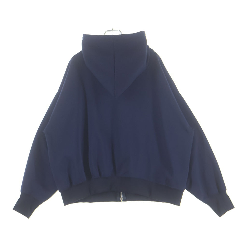 NO BRAND(ノーブランド) FOUNDOUR ファウンダ 25SS ZIP UP HOODIE ジップアップパーカーフーディー ネイビー 015FD251003