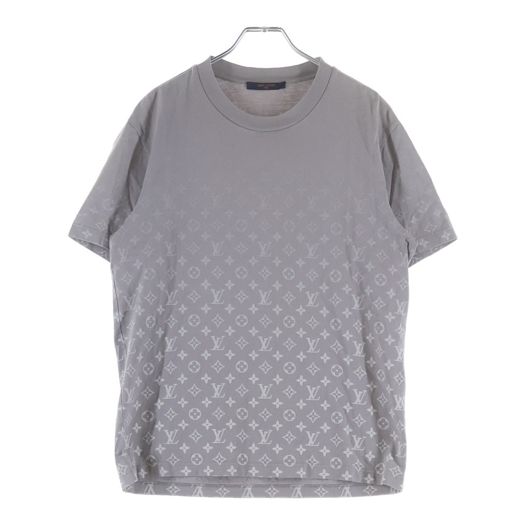 LOUIS VUITTON(ルイヴィトン) 21SS グラディエントモノグラム グラデーション クルーネック 半袖Tシャツカットソー グレー RM211Q NPG HKY42W