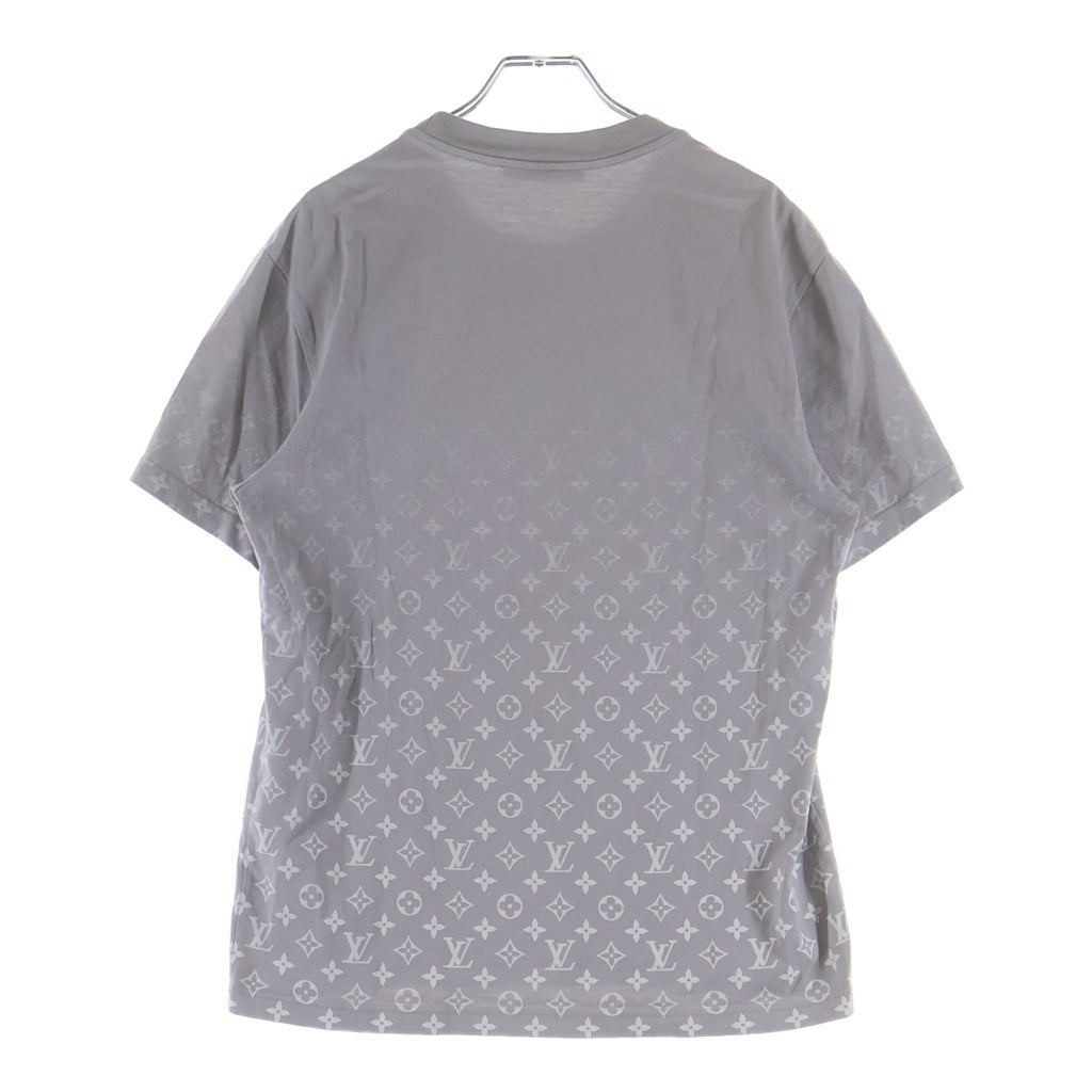 LOUIS VUITTON(ルイヴィトン) 21SS グラディエントモノグラム グラデーション クルーネック 半袖Tシャツカットソー グレー RM211Q NPG HKY42W