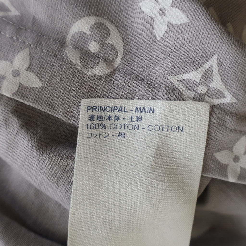 LOUIS VUITTON(ルイヴィトン) 21SS グラディエントモノグラム グラデーション クルーネック 半袖Tシャツカットソー グレー RM211Q NPG HKY42W