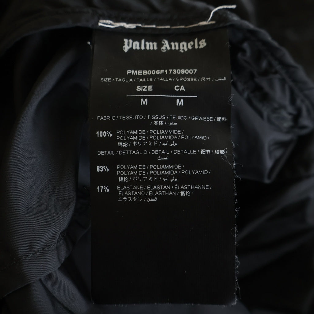 Palm Angels(パームエンジェルス) 17AW PAIM ICON RAIN JACKET PMEB006F17309007 パーム アイコン レイン ナイロンジャケット ブラック