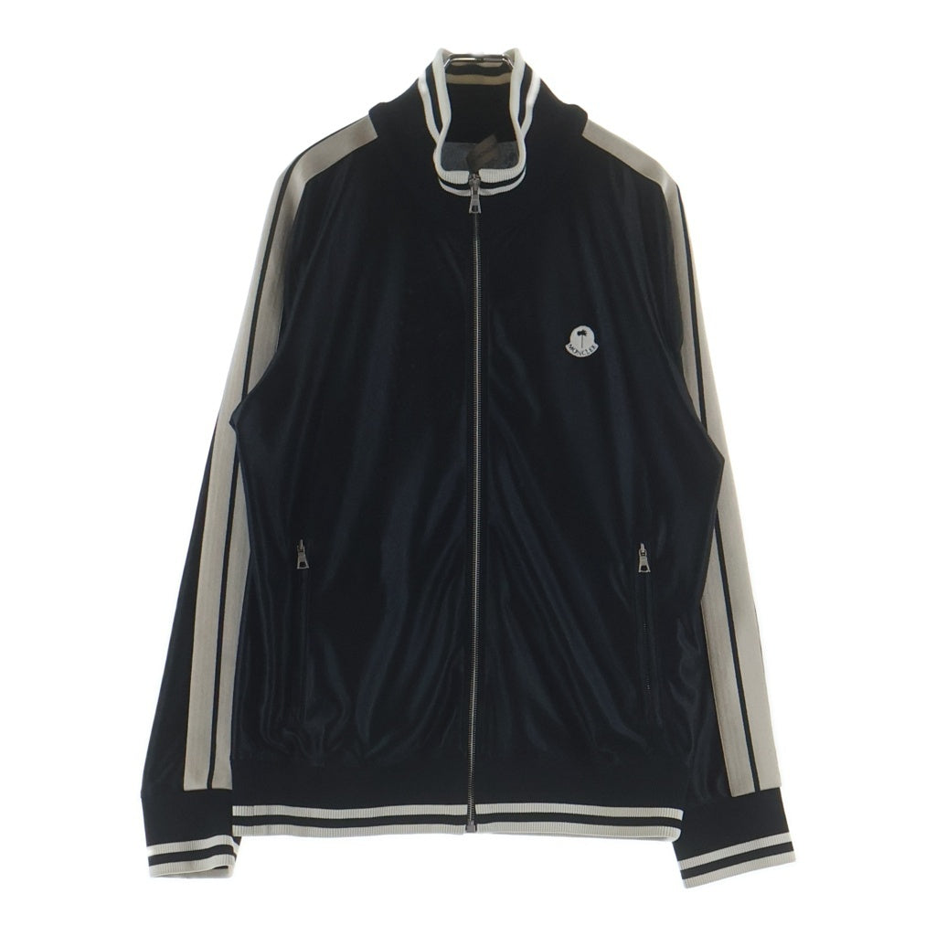 MONCLER(モンクレール) 22AW ×PALM ANGELS TRACK ZIP UP H209L8G00002 パームエンジェルス ジップアップ トラックジャケット ブラック