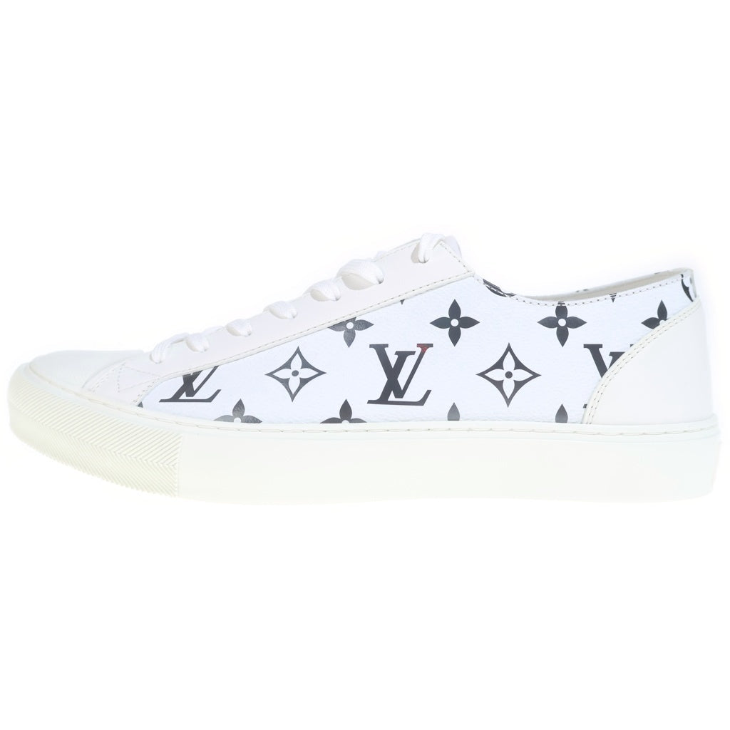 LOUIS VUITTON(ルイヴィトン) モノグラム タトゥーライン レザー ローカットスニーカー ホワイト LD1200