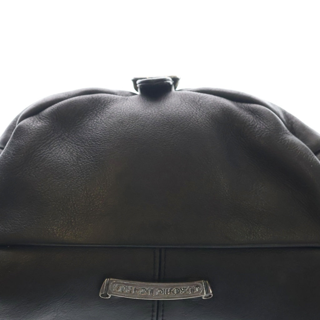 CHROME HEARTS(クロムハーツ) #1 SNAT PACK スナットパック ダガージップ ガンスリンガーベルト レザーウエストバッグ ブラック