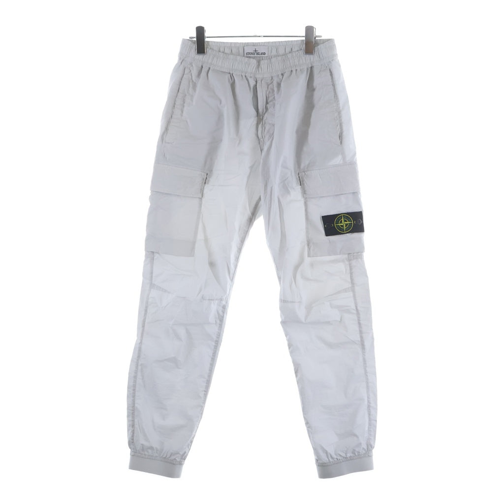 STONE ISLAND(ストーンアイランド) コンパスロゴパッチ ストレッチナイロンカーゴパンツ グレー L1S153100031 S0003