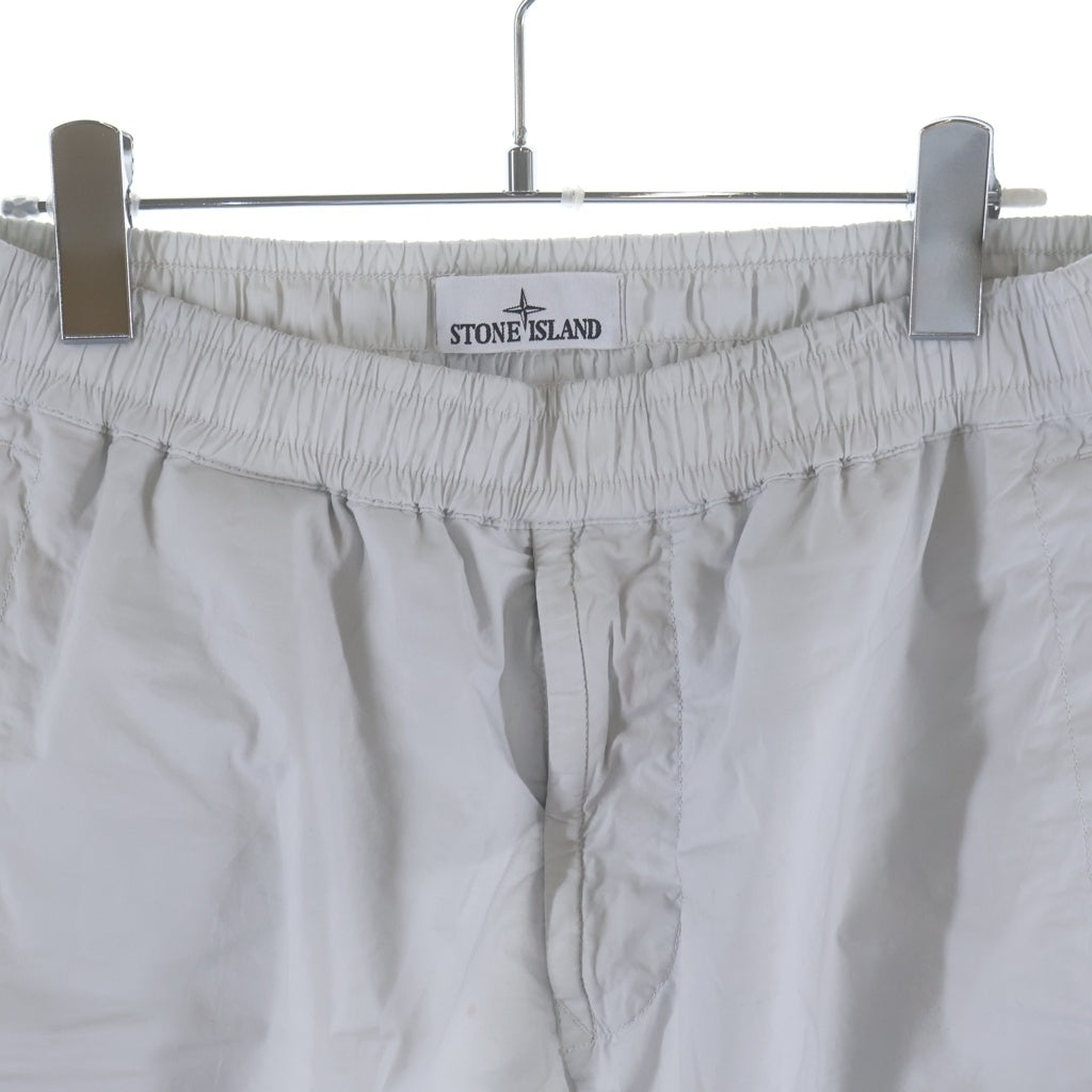 STONE ISLAND(ストーンアイランド) コンパスロゴパッチ ストレッチナイロンカーゴパンツ グレー L1S153100031 S0003