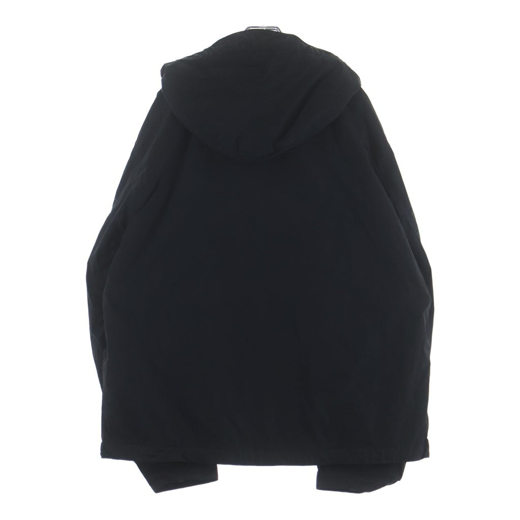 STONE ISLAND(ストーンアイランド) GARMENT DYED CRINKLE REPS NY ジップアップナイロンジャケット ブラック L1S154100001 S0A23