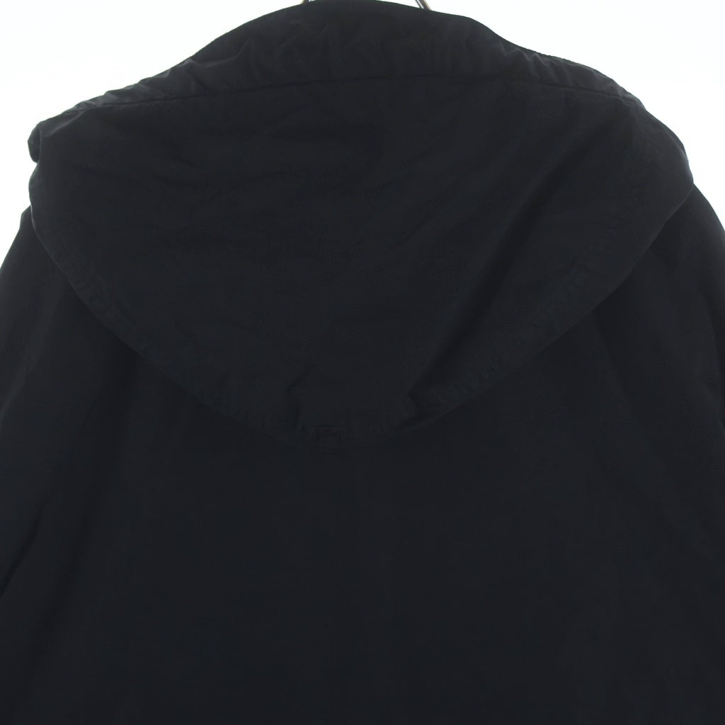 STONE ISLAND(ストーンアイランド) GARMENT DYED CRINKLE REPS NY ジップアップナイロンジャケット ブラック L1S154100001 S0A23