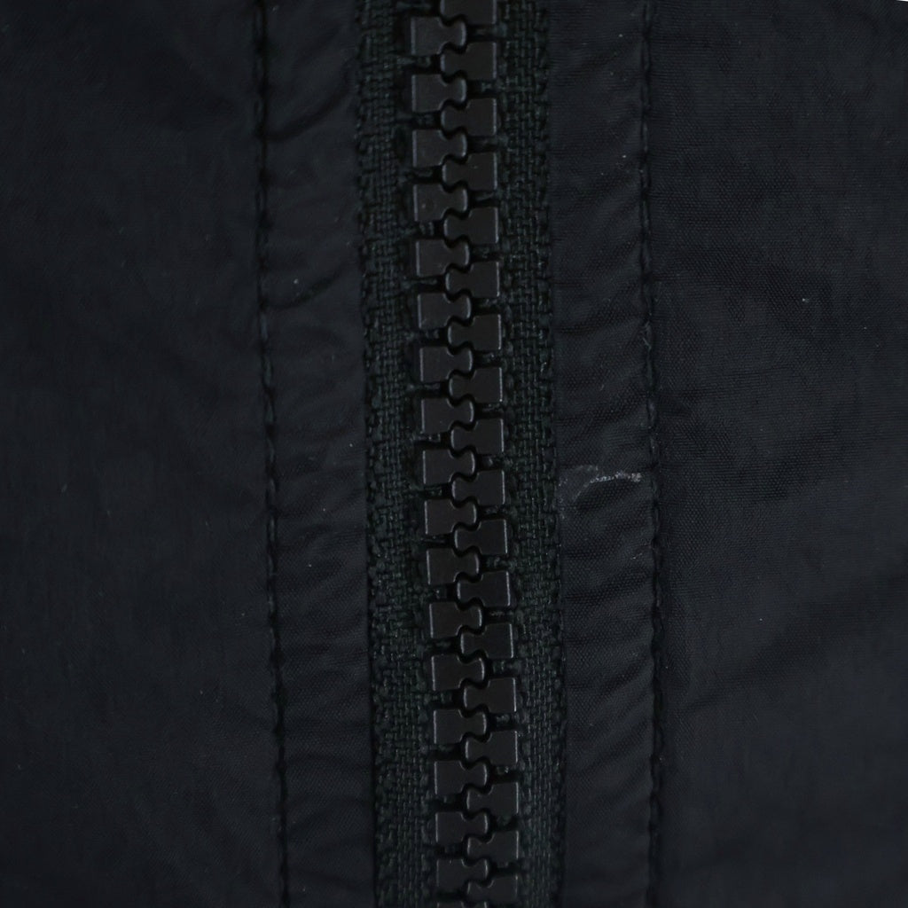 STONE ISLAND(ストーンアイランド) GARMENT DYED CRINKLE REPS NY ジップアップナイロンジャケット ブラック L1S154100001 S0A23