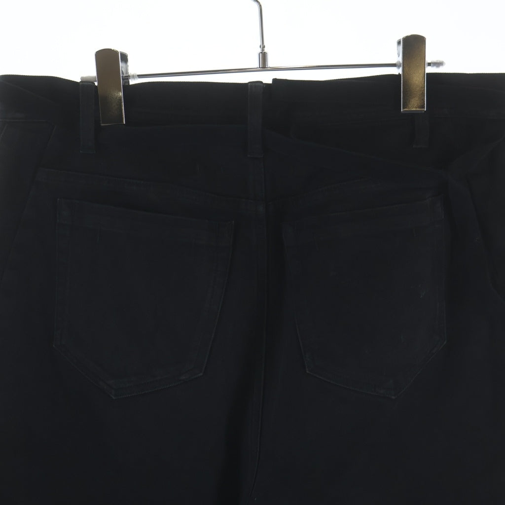 JULIUS(ユリウス) 18SS ワイドバギーデニムショーツ パンツ ブラック 617PAM21-BK