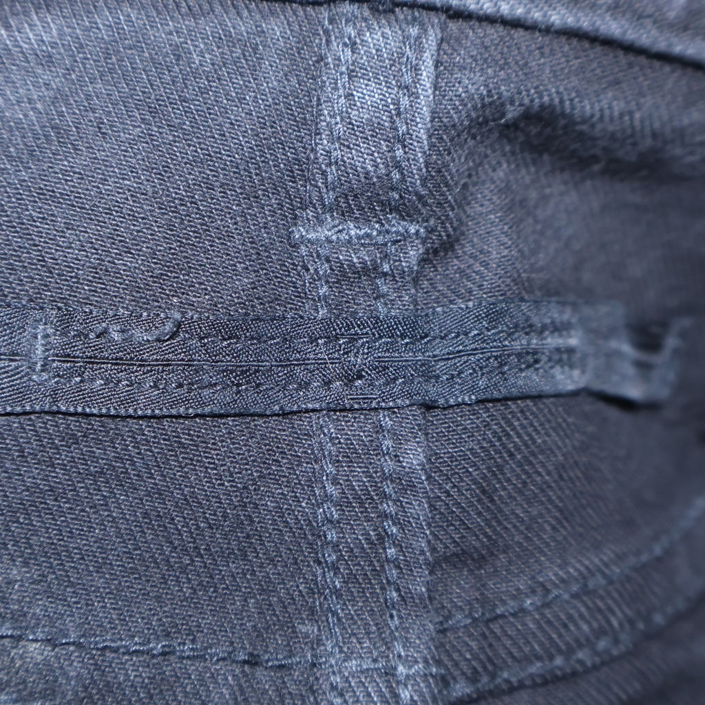 JULIUS(ユリウス) 18SS ワイドバギーデニムショーツ パンツ ブラック 617PAM21-BK