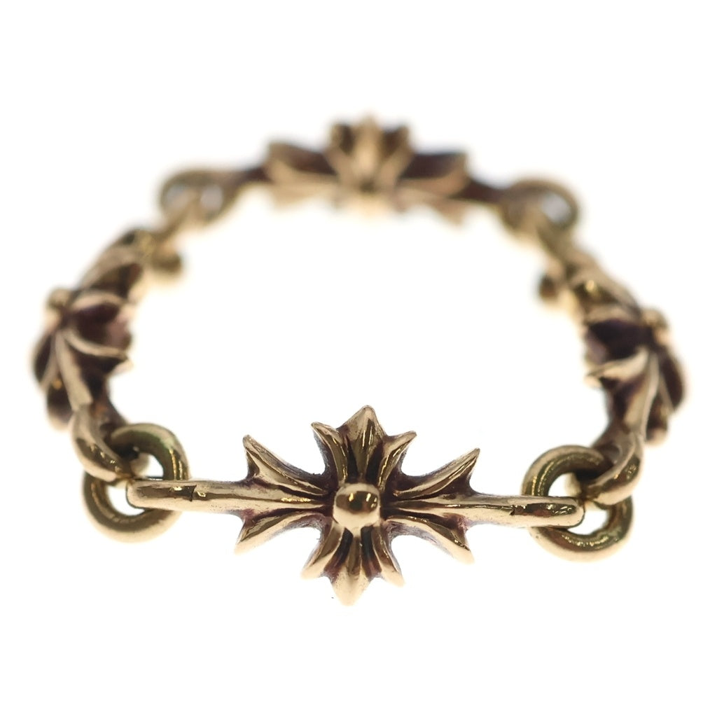 CHROME HEARTS(クロムハーツ) 22K RING TNY E CH PLS タイニーECHプラス ゴールドリング