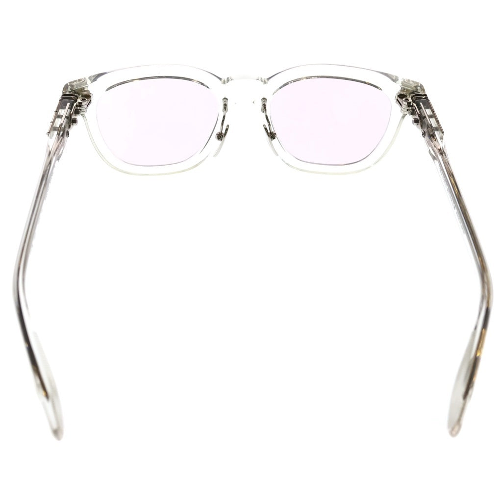 CHROME HEARTS(クロムハーツ) SMOKE SHOW-A スモークショー クリアフレーム CHプラス テンプル ウェリントン アイウェア サングラス 眼鏡 クリア 52□21‐153