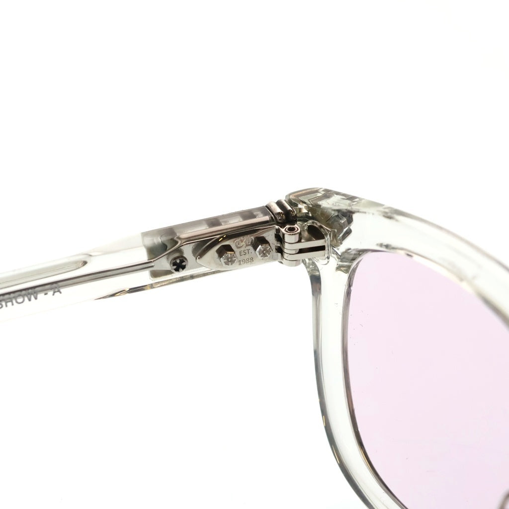CHROME HEARTS(クロムハーツ) SMOKE SHOW-A スモークショー クリアフレーム CHプラス テンプル ウェリントン アイウェア サングラス 眼鏡 クリア 52□21‐153