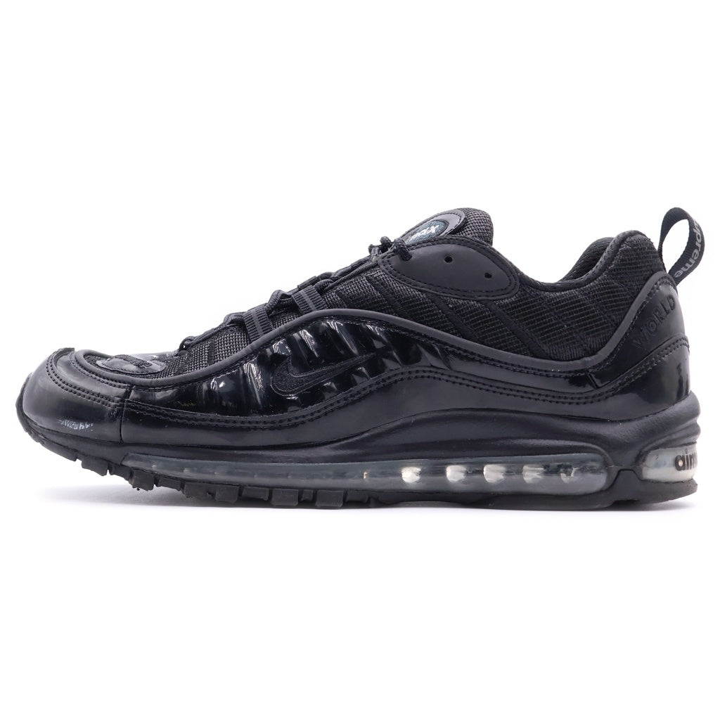 NIKE(ナイキ) 16SS ×SUPREME AIR MAX 98 シュプリーム エアマックス98 ローカットスニーカー ブラック US10/28cm 844694-001