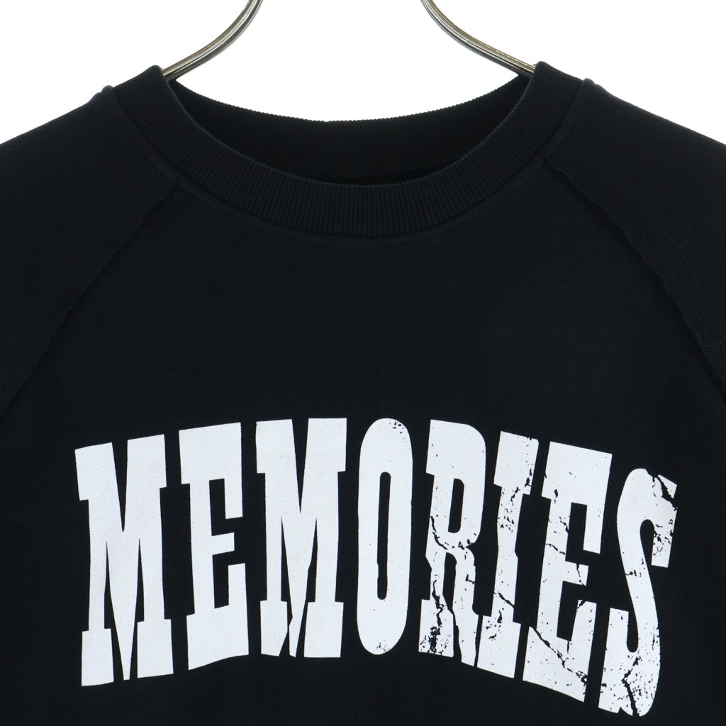 FRAGMENT DESIGN(フラグメントデザイン) ×AKA SIX SIMON BARKER MEMORIES JUMP SWEAT SHIRT エーケーエー シックス サイモン ベーカー フロントプリント クルーネックスウェットトレーナー