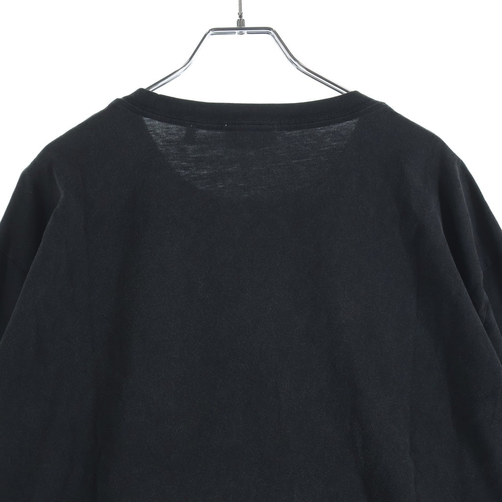 KITH(キス) 22SS 96 Classics Vintage Tee 96クラシック ヴィンテージ加工 クルーネック長袖Tシャツカットソー ロングスリーブ ロンT ブラック KHM030252